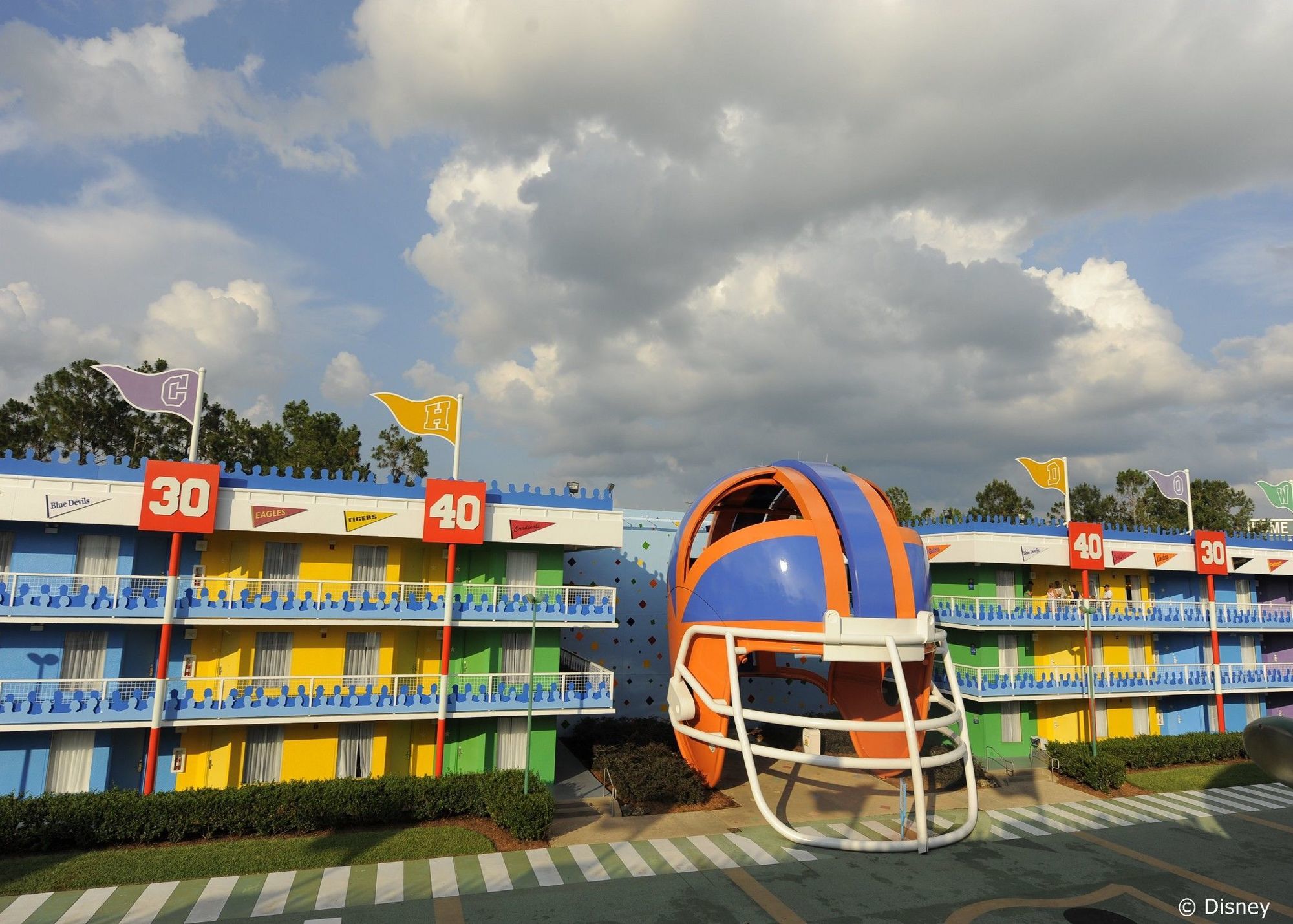 Disney'S All-Star Sports Resort Lake Buena Vista Exterior foto