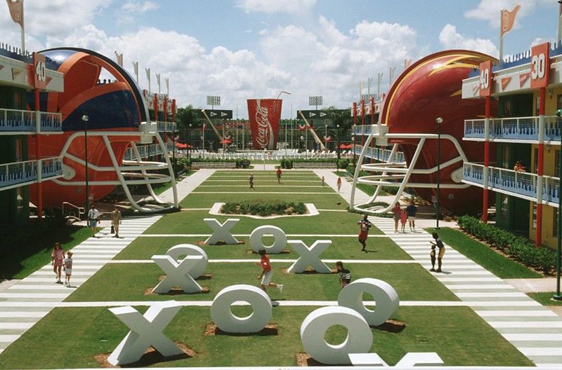 Disney'S All-Star Sports Resort Lake Buena Vista Exterior foto